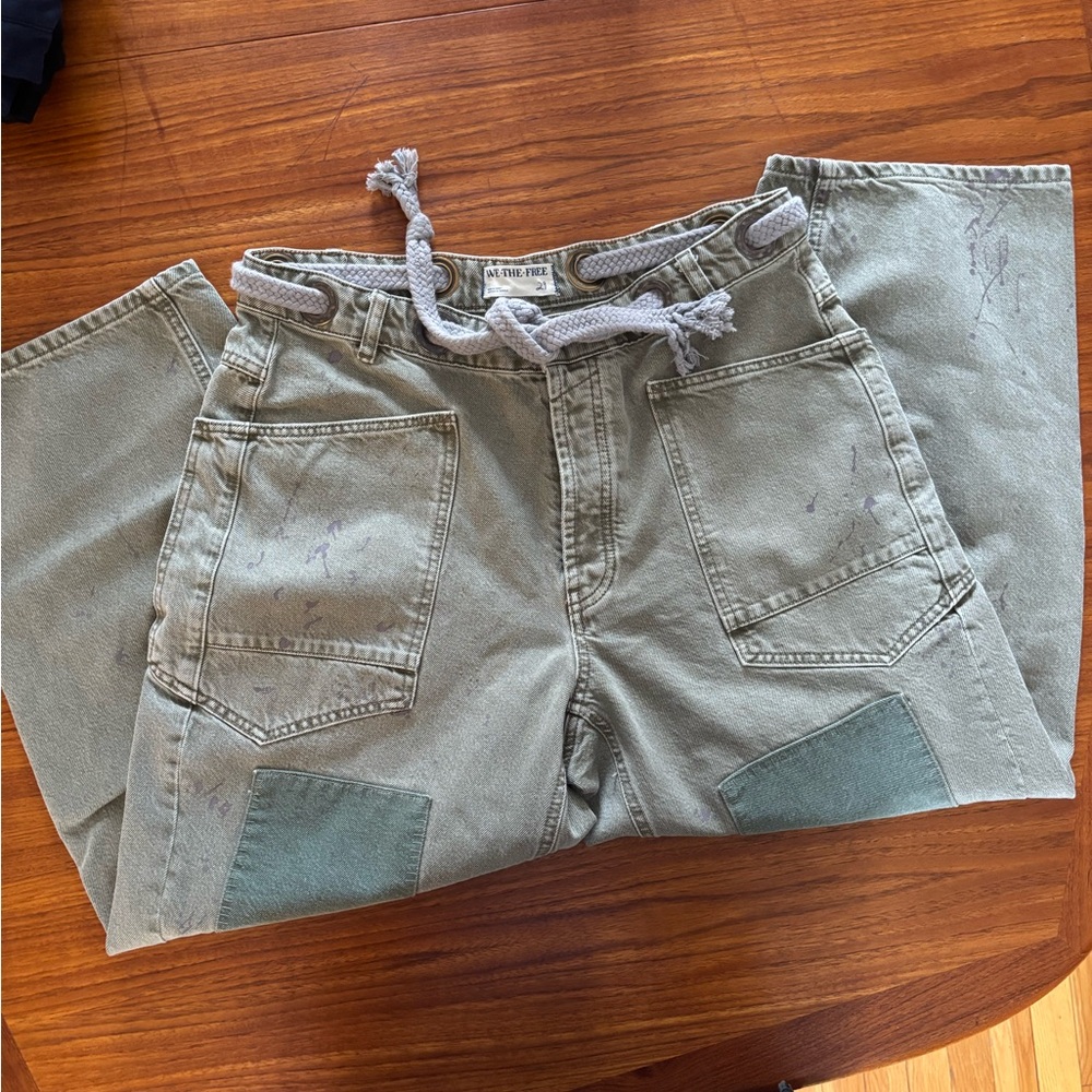 Free People We The Free Moxie Barrel Jeans